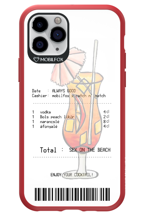 sex on the beach koktél - Apple iPhone 11 Pro