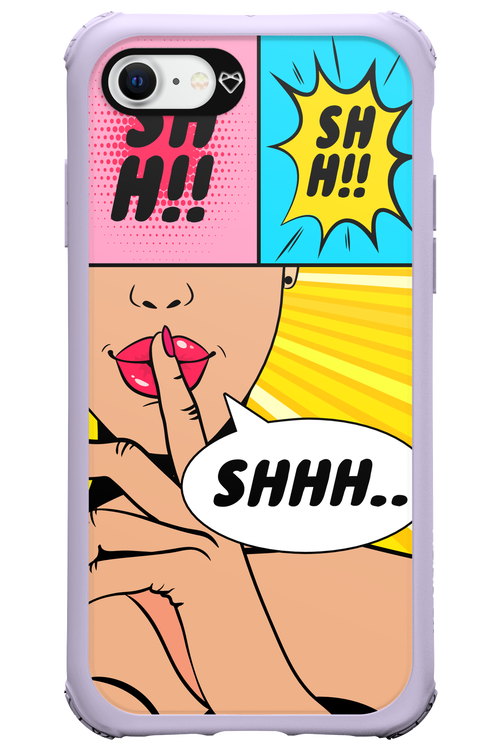 Shhh! (comic) - Apple iPhone 8