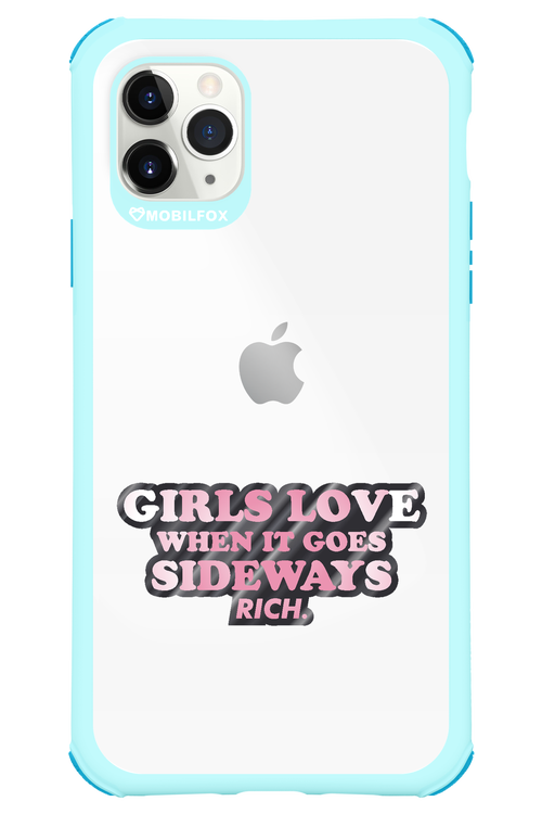 When it goes sideways - Apple iPhone 11 Pro Max