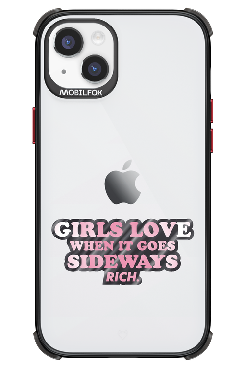 When it goes sideways - Apple iPhone 14 Plus