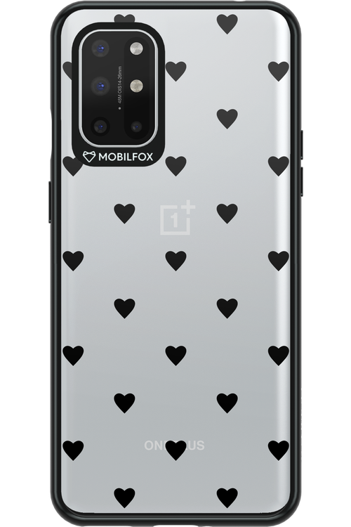 Hearts Transparent - OnePlus 8T