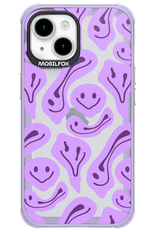 Fluid Smiley Purple - Apple iPhone 15