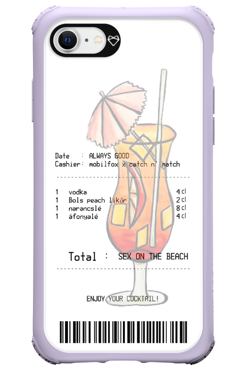 sex on the beach koktél - Apple iPhone SE 2022