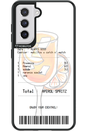 aperol spritz koktél - Samsung Galaxy S21 FE