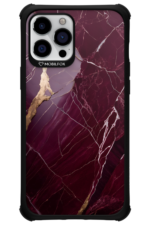 Burgundy Marble - Apple iPhone 12 Pro Max