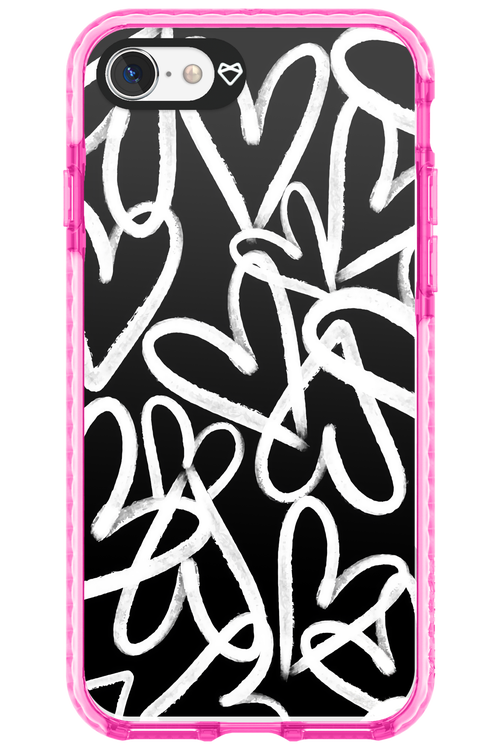 Heart Lines - Apple iPhone 8