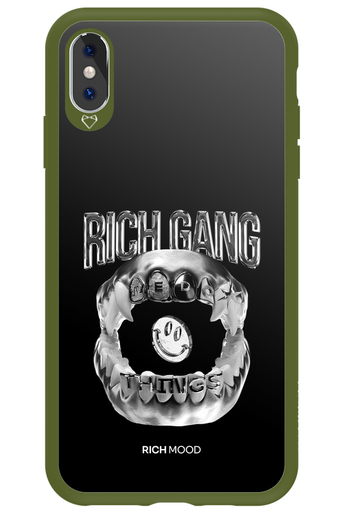 Rich Gang Silver - Apple iPhone XS Max