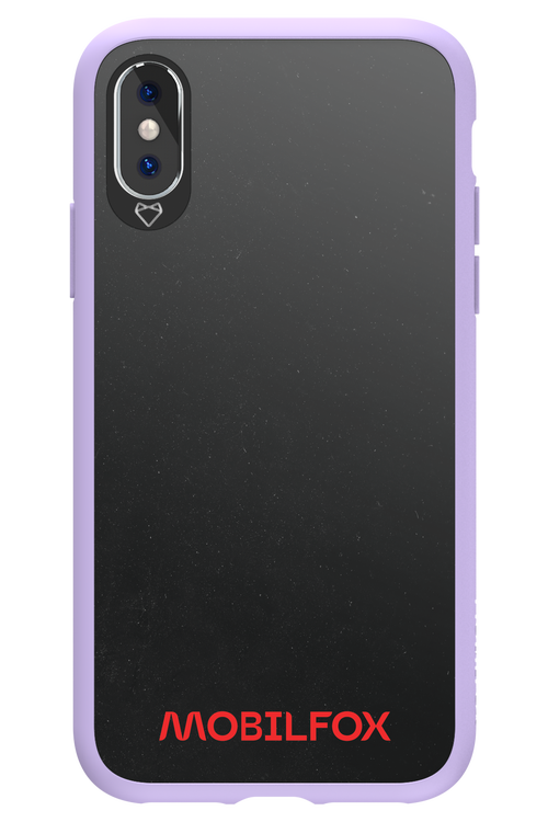 Black and Red Fox - Apple iPhone X