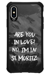 I'm in St. Moritz - Apple iPhone XS