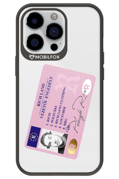Vezetői engedély - Apple iPhone 13 Pro
