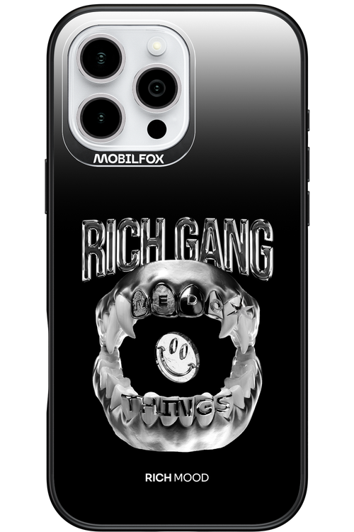 Rich Gang Silver - Apple iPhone 16 Pro Max