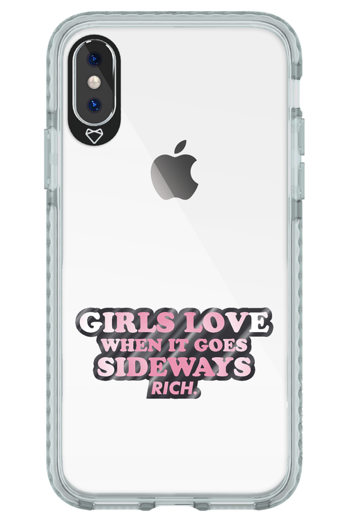 When it goes sideways - Apple iPhone X