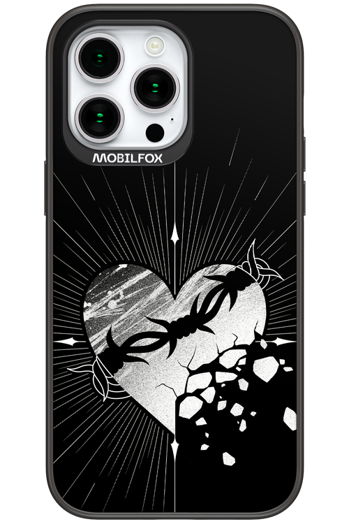 Fehér Szív - Apple iPhone 15 Pro Max