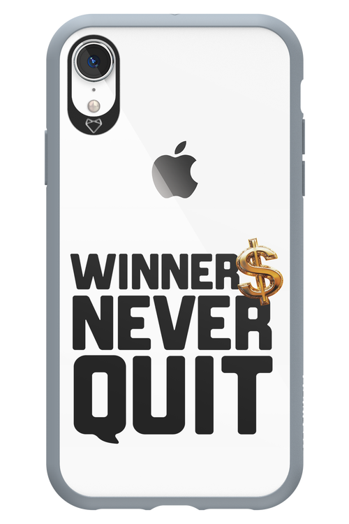Winners Never Quit - Apple iPhone XR