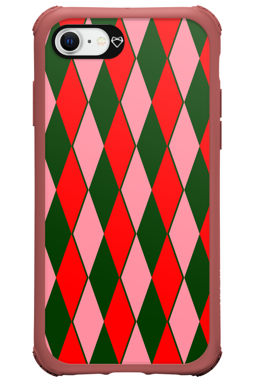 Retro Christmas - Apple iPhone 8