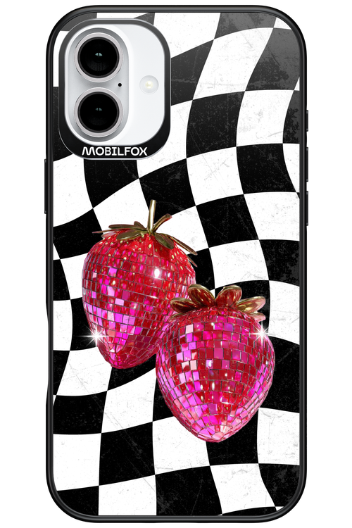 Disco Strawberry 2.0 - Apple iPhone 16 Plus