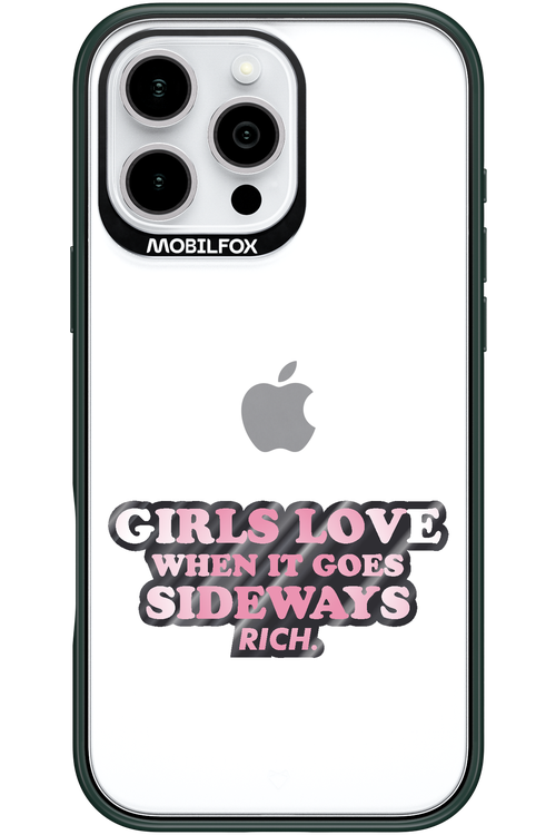 When it goes sideways - Apple iPhone 16 Pro Max