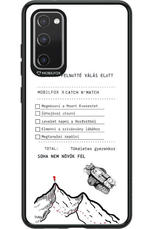 teendők felnőtté válás előtt - Samsung Galaxy S20 FE