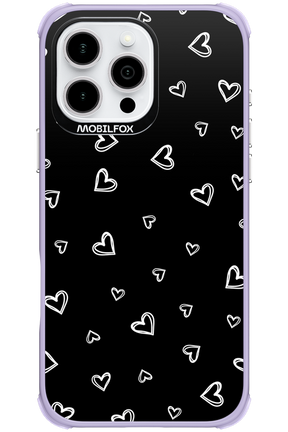 Monochrome Hearts 2.0 - Apple iPhone 16 Pro Max