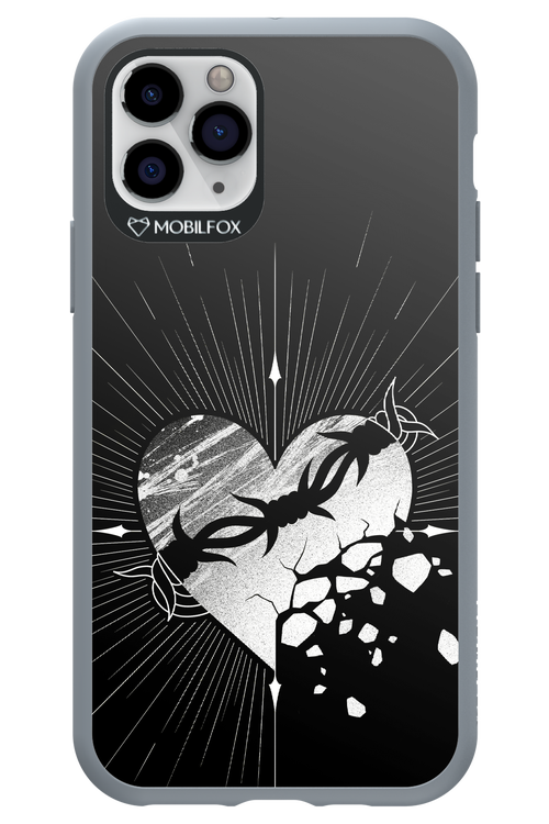 Fehér Szív - Apple iPhone 11 Pro