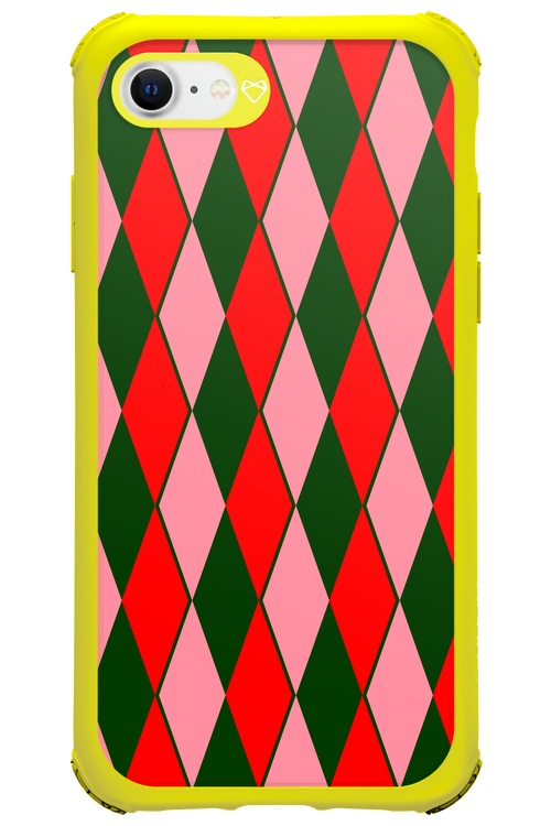 Retro Christmas - Apple iPhone 8