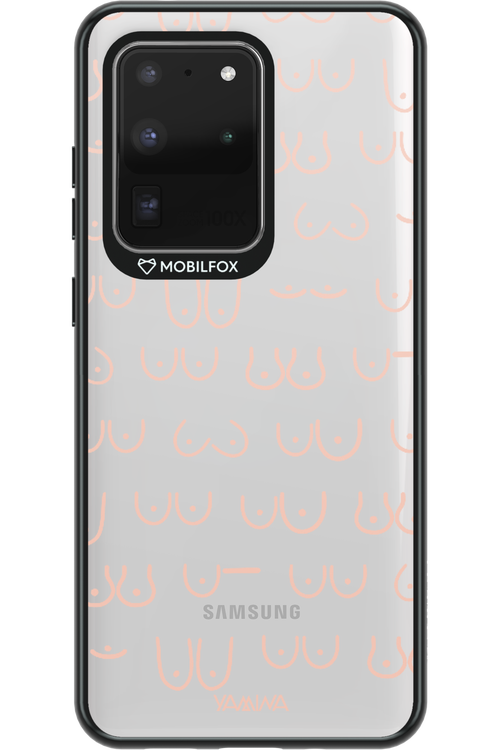 Boobies (Peach) - Samsung Galaxy S20 Ultra 5G