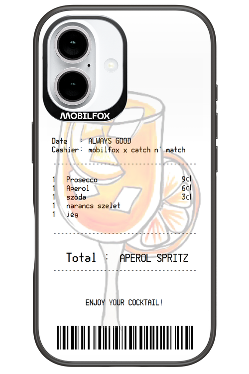 aperol spritz koktél - Apple iPhone 16
