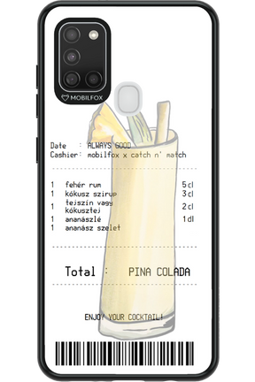 pina colada koktél - Samsung Galaxy A21 S