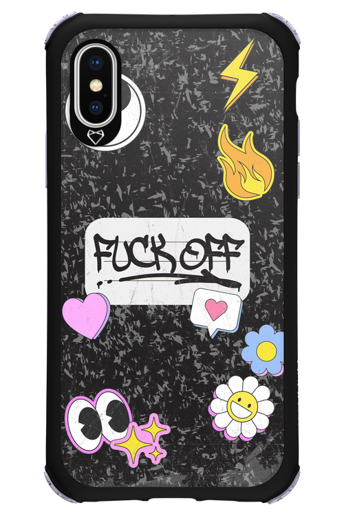 Fuck Off Case - Apple iPhone XS