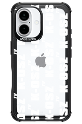 K-osz Transparent White - Apple iPhone 16