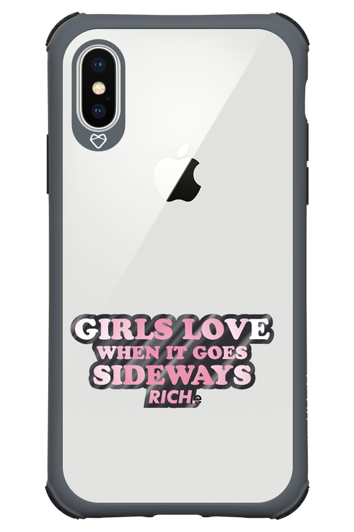 When it goes sideways - Apple iPhone X