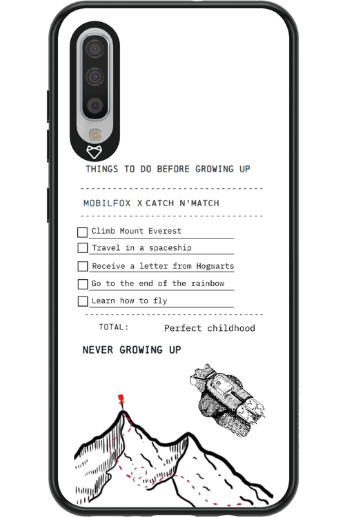 things to do before growing up - Samsung Galaxy A70
