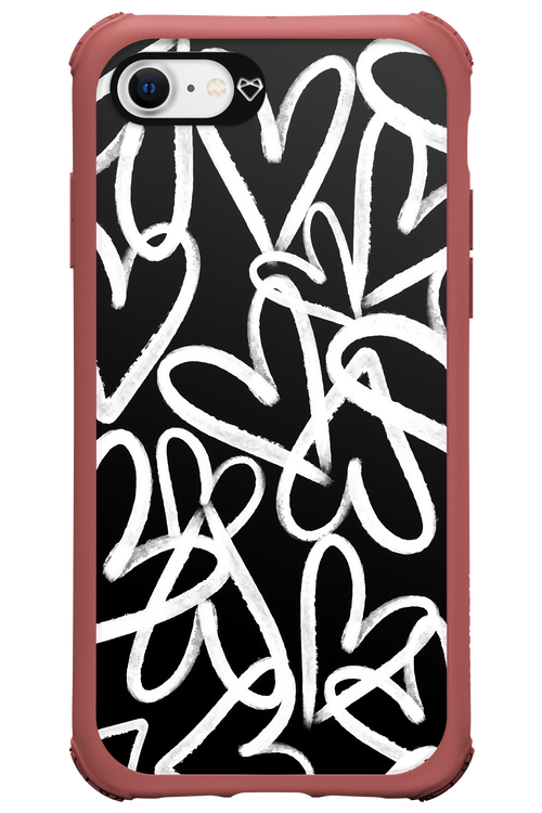 Heart Lines - Apple iPhone SE 2022