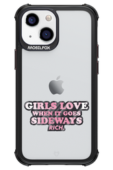 When it goes sideways - Apple iPhone 13 Mini