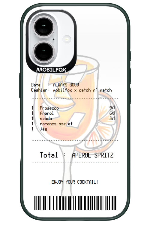 aperol spritz koktél - Apple iPhone 16