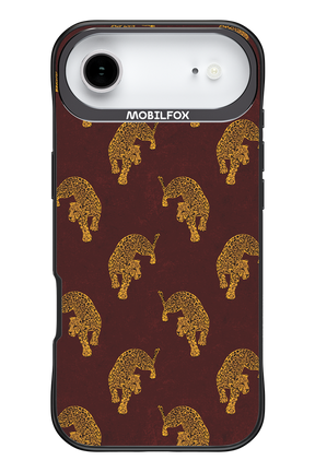 Burgundy Leopard Pattern - Apple iPhone 17 Air