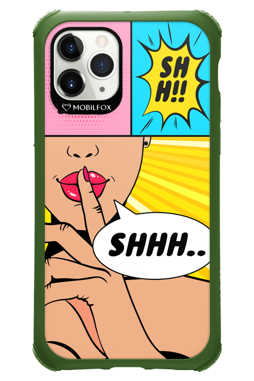 Shhh! (comic) - Apple iPhone 11 Pro