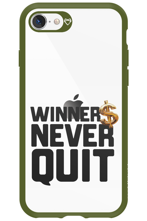 Winners Never Quit - Apple iPhone SE 2022