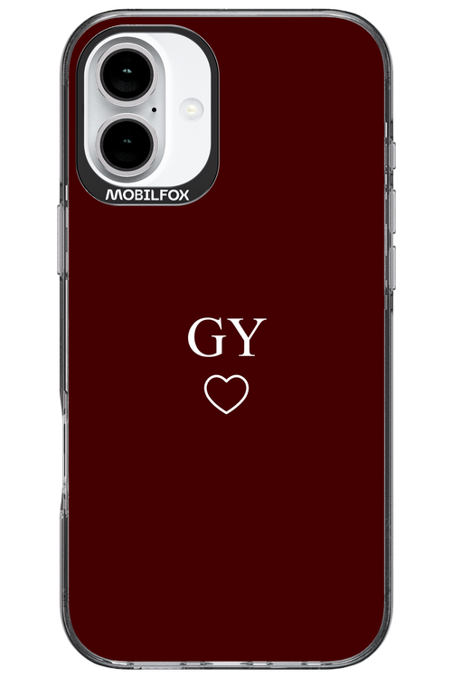 GY Burgundia 2.0 - Apple iPhone 16 Plus