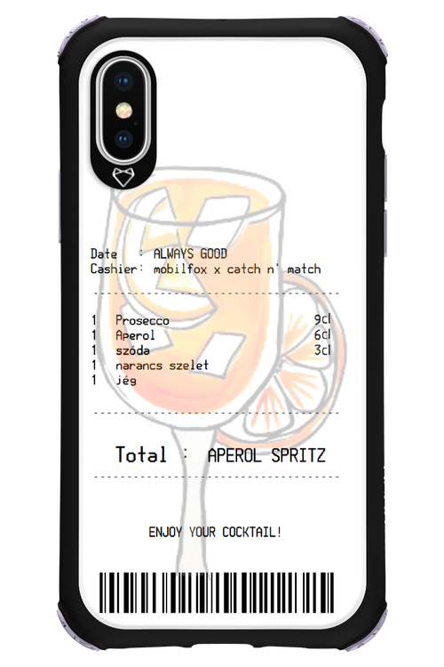 aperol spritz koktél - Apple iPhone XS