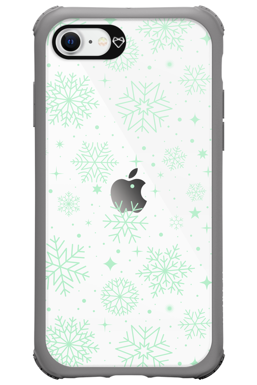 Tiffany's Snowflakes - Apple iPhone SE 2020
