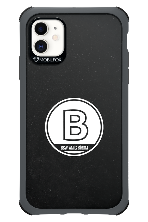 Amig bírom Black - Apple iPhone 11