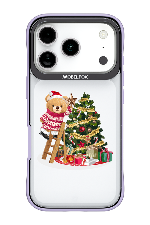 Christmas Bear (Transparent) - Apple iPhone 17 Pro