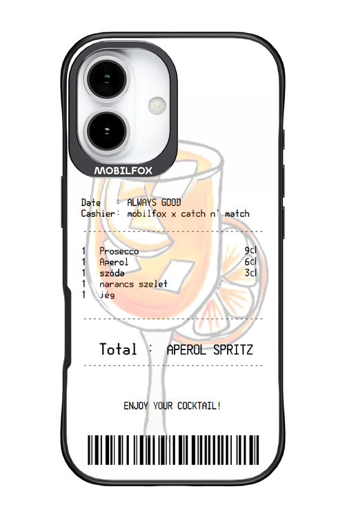 aperol spritz koktél - Apple iPhone 17