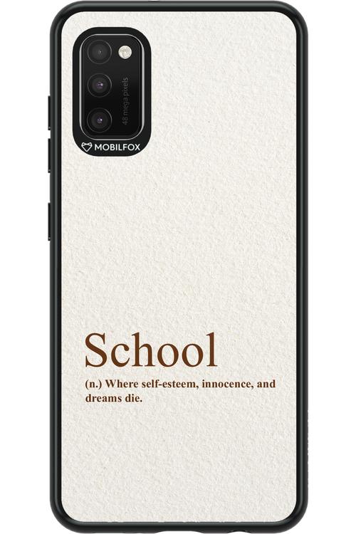 Schooool - Samsung Galaxy A41