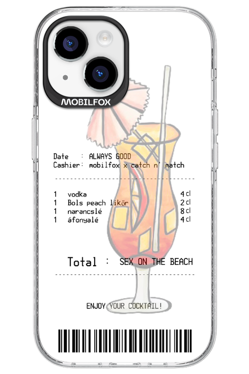 sex on the beach koktél - Apple iPhone 15