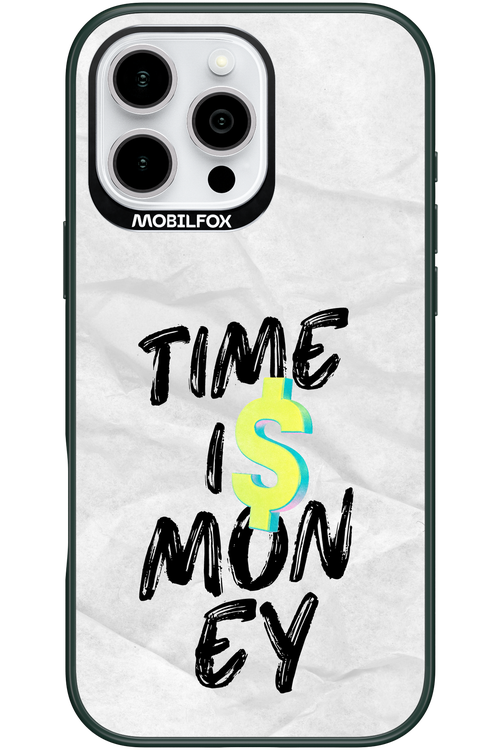 Time Is Money - Apple iPhone 16 Pro Max
