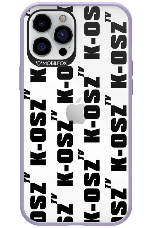 K-osz Transparent Black - Apple iPhone 12 Pro Max