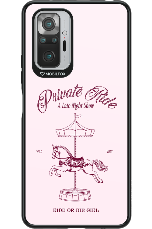 Private Ride 2.0 - Xiaomi Redmi Note 10S