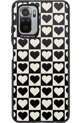 Checkered Heart - Xiaomi Redmi Note 10